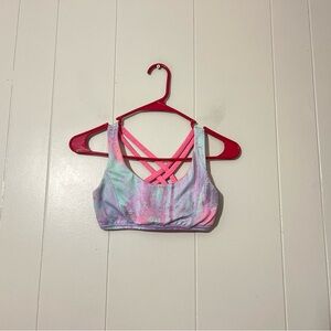 Ivivva (lululemon) Colorful Girls Sports Bra Size 12